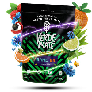 Verde Mate Green Game On 0,4 kg – yerba mate para gamers con sabor a bebida energética