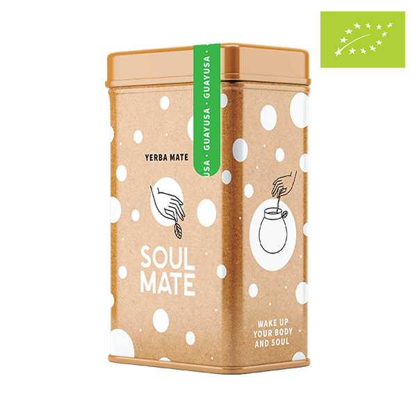 Yerbera – lata con Soul Mate Orgánica Guayusa 0,5kg 