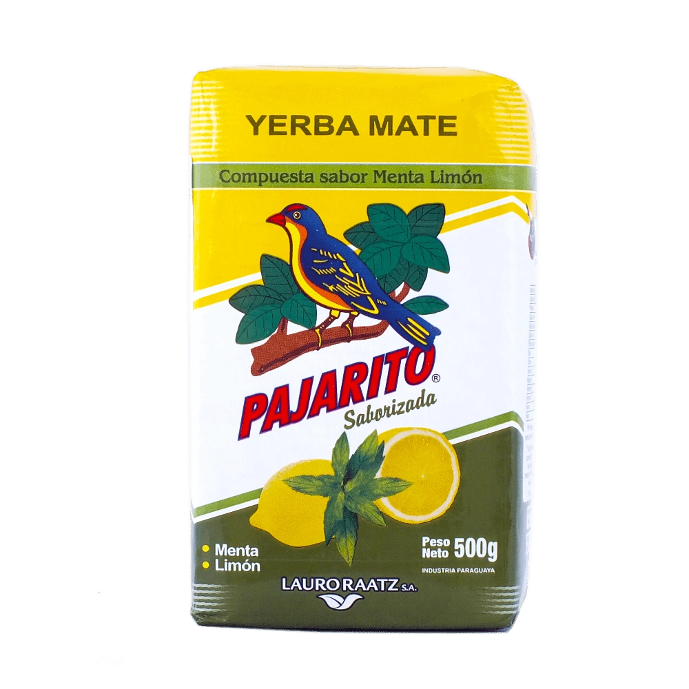 Hierba Mate Argentina Yerba Mate Saborizada Menta + Regalo