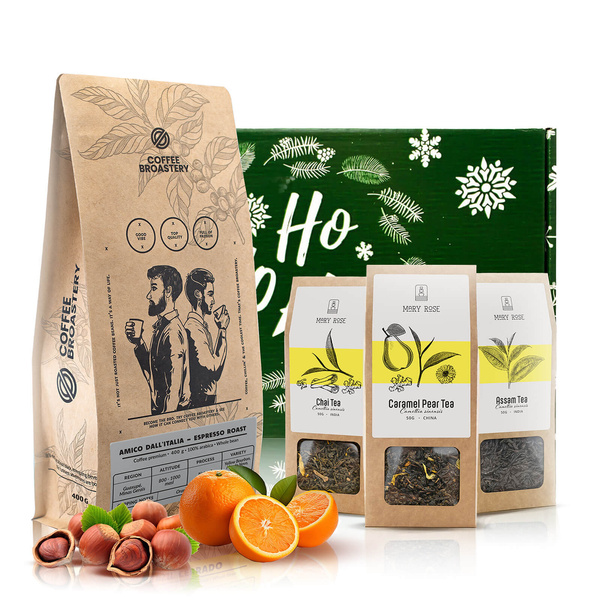 Set de regalo con café Coffee Broastery y té Mary Rose
