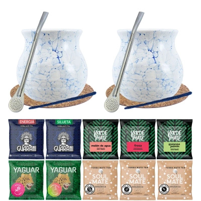 Yerba Mate Matero + Bombilla