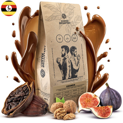 Bro Coffee Roastery - Café arábica en grano Uganda Kanyenye Speciality 400 g