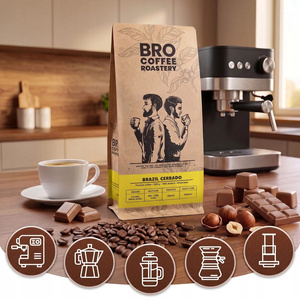 Set de Bro Coffee Roastery Brazil Samba + Brazil Cerrado 2x1kg (2kg)