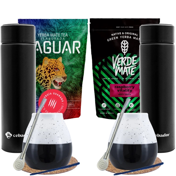 Set de Yerba Mate para dos + Termo