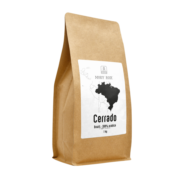 Mary Rose -  café arábica en grano Brazil Cerrado premium 1 kg