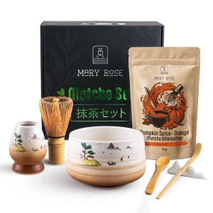 Set de regalo para preparar Orange Matcha