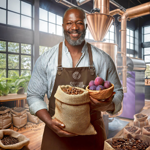 Bro Coffee Roastery - Café arábica en grano Uganda Kanyenye Speciality 400 g