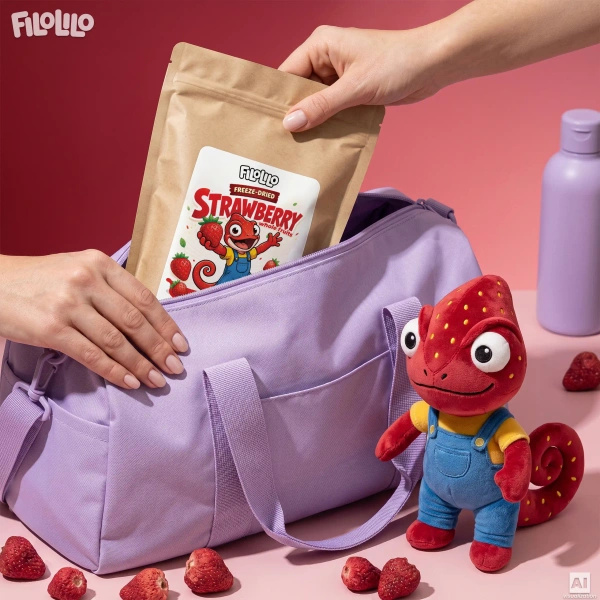 FiloLilo – Fresas liofilizadas (enteras) 100 g