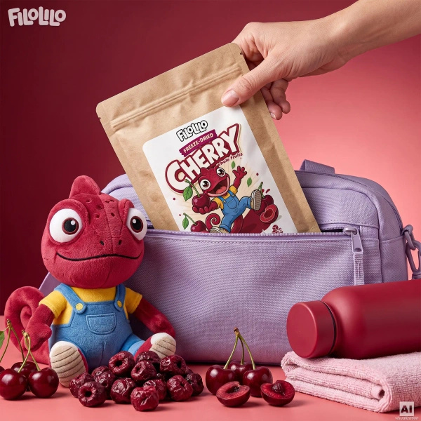 FiloLilo – Cerezas liofilizadas (enteras, sin hueso) 100 g