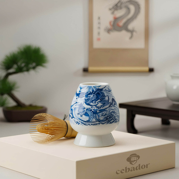 Juego para preparar té matcha