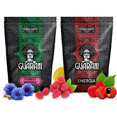 Yerba Mate Guarani Fruta y Energía Set 2x500g
