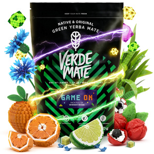 Verde Mate Green Game On 0,4 kg – yerba mate para gamers con sabor a bebida energética