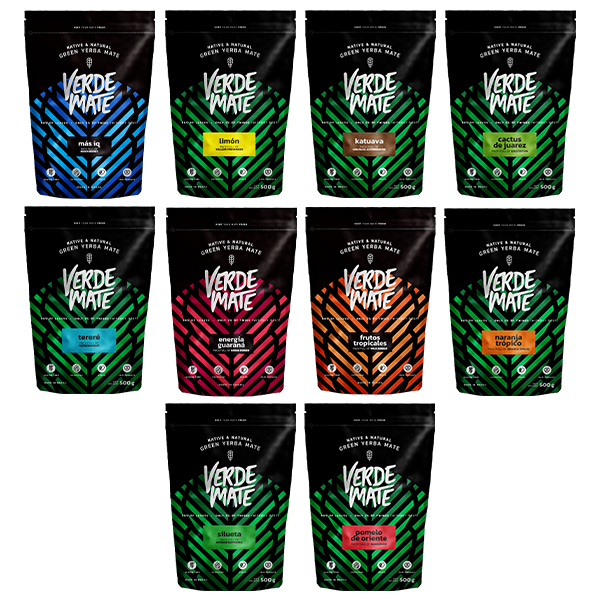 Mega Set Yerba Verde Mate Green 10x0,5kg