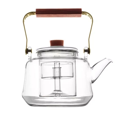 Tetera de cristal con cafetera Ornamento 1000 ml