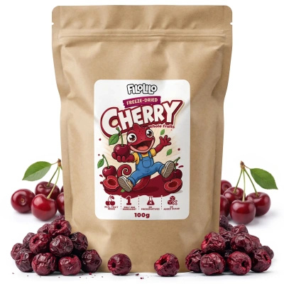 FiloLilo – Cerezas liofilizadas (enteras, sin hueso) 100 g