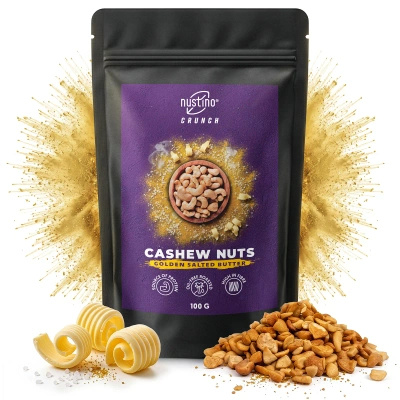 Nustino Crunch – Anacardos tostados – Golden Salted Butter 100 g