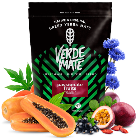 Verde Mate Green Passionate Fruits 0,5 kg