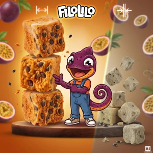 FiloLilo – Maracuyá liofilizado (cubitos) 100 g