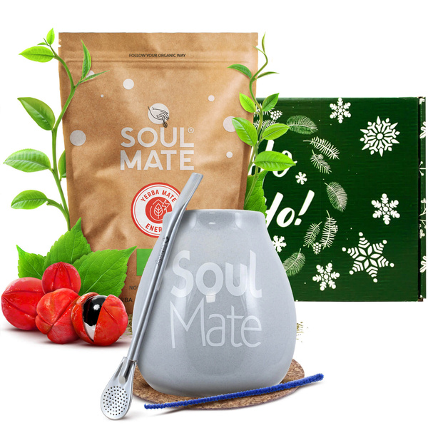 Set de regalo Yerba Mate Soul Mate Energia 0,5kg