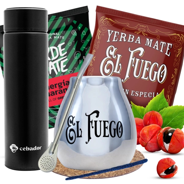 Set de Yerba Mate Yerbomos bombilla 2x50g