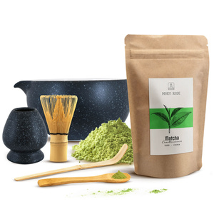 Juego para preparar té matcha: matcha 100g + accesorios