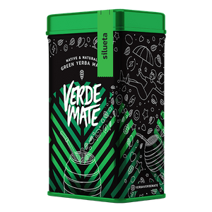 Yerbera – lata con Verde Mate Green Silueta 0,5kg 
