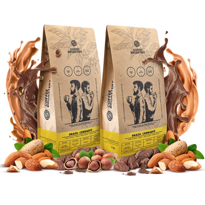Set de Bro Coffee Roastery Brazil Cerrado 2x1kg (2kg)