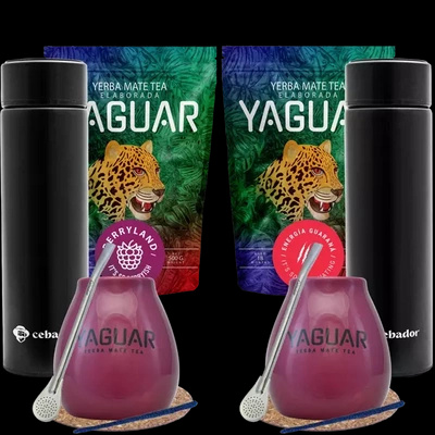 Set de Yerba Mate para dos + Termo