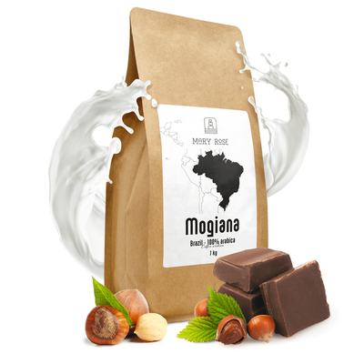 Mary Rose -  café arábica en grano Mogiana Brazil premium 1 kg
