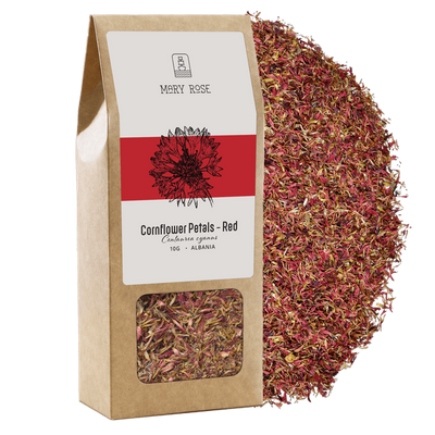 Mary Rose – Aciano (rojo) – pétalos 10 g
