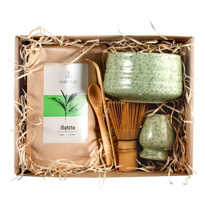 Set de regalo para preparar té matcha