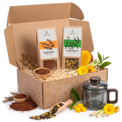 Set de regalo de tés a granel Mary Rose 2x50g + taza con infusor