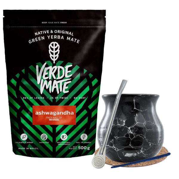 Juego completo para Yerba Mate, matero, bombilla