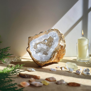 Cristal de Roca Grande – Geoda de Cuarzo 1 ud.