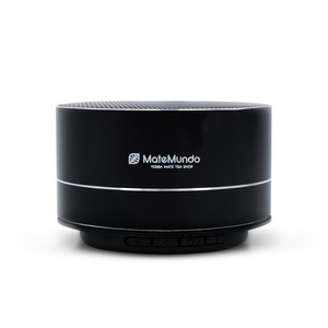 Altavoz con el logotipo de MateMundo