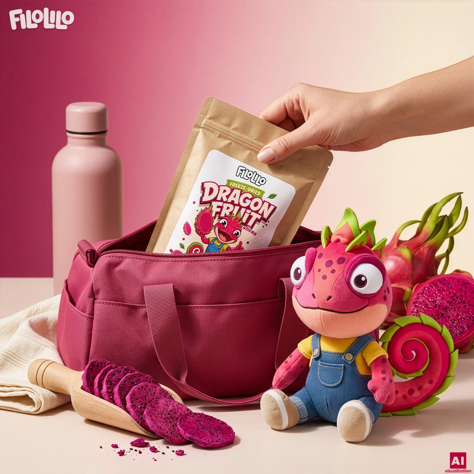 FiloLilo pitaya liofilizada