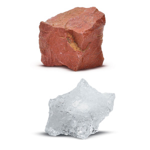 Conjunto de piedras naturales y cristales - esoterismo, yoga, meditación