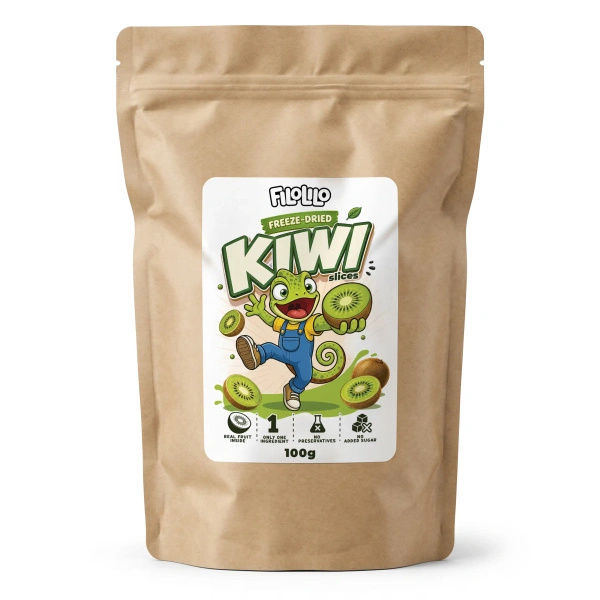 FiloLilo – Kiwi liofilizado (rodajas) 100 g