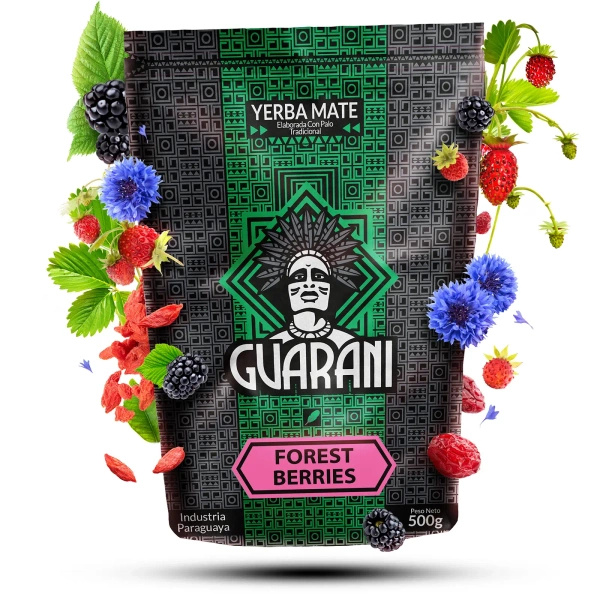 Yerba Mate Guarani Fruta y Energía Set 2x500g