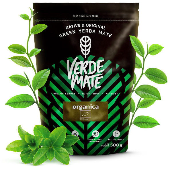 Set de Yerba Mate Verde Mate 500g 0,5kg Calabaza + Bombilla
