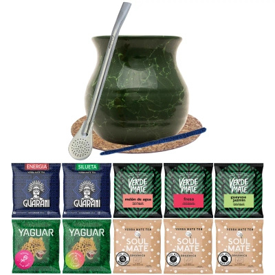 Yerba Mate Matero + Bombilla