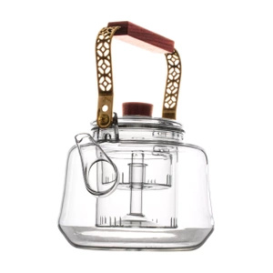 Tetera de cristal con cafetera Ornamento 1000 ml
