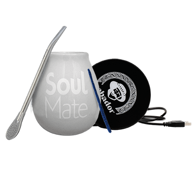 Juego de Yerba Soul Mate + calentador eléctrico