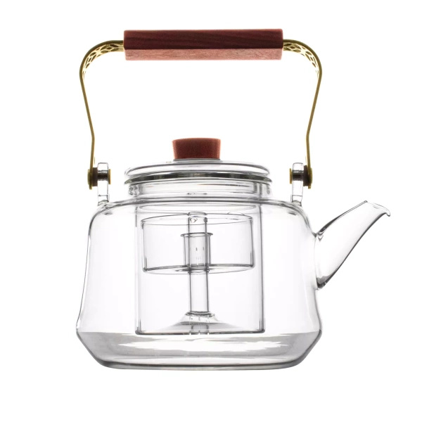 Tetera de cristal con cafetera Ornamento 1000 ml