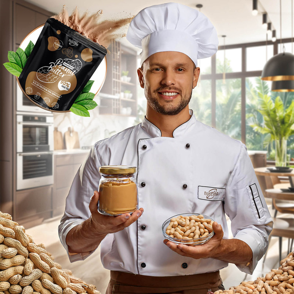 Set de crema de cacahuete en polvo Nustino: sabores variados 3x400g
