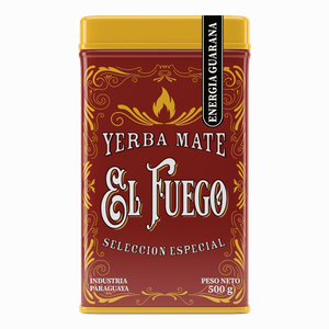 Yerbera – lata con El Fuego Energia Guarana 0,5 kg 