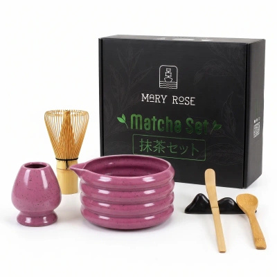 Set de regalo: accesorios para preparar té matcha