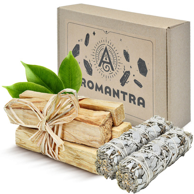 Set de regalo: Palo Santo 50 g + salvia blanca