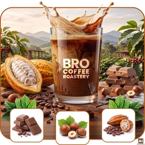 Bro Coffee Roastery – Café en grano Crema Rumba 400 g