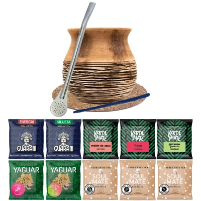Yerba Mate Matero + Bombilla